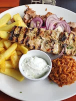 Gyros Mit Kalamari Und Pita